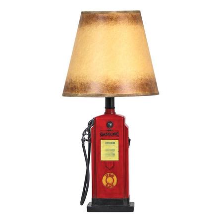 DESIGN TOSCANO Retro Gasoline Pump Table Lamp PD60310